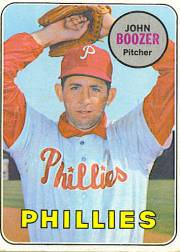 1969 Topps Baseball Cards      599     John Boozer